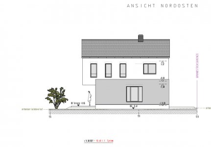 Bauantrag EFH in Nobitz