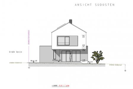 Bauantrag EFH in Nobitz