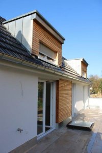 Ersatzneubau Eigenheim, vorheriger Abbruch eines Alten Doppelhauses 