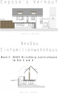 Ersatzneubau Eigenheim, vorheriger Abbruch eines Alten Doppelhauses 