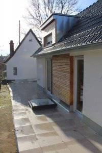 Ersatzneubau Eigenheim, vorheriger Abbruch eines Alten Doppelhauses 