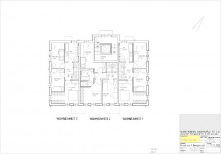 Neubau Mehrfamilienwohnhaus mit 6 Wohneinheiten 