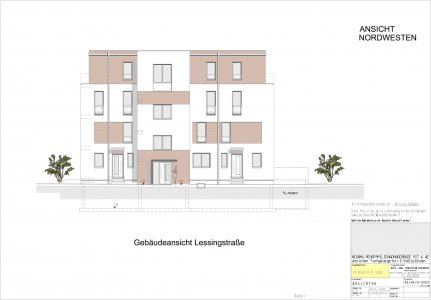 Neubau Mehrfamilienwohnhaus mit 6 Wohneinheiten 